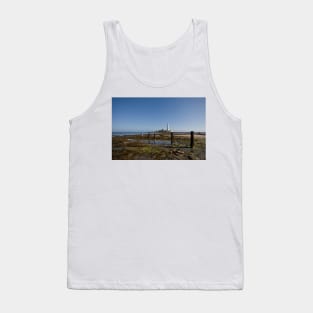 St Mary's Island at low tide Tank Top